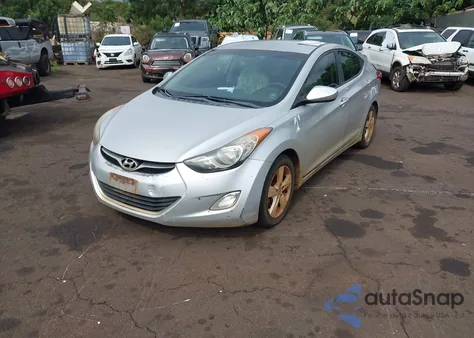 2013 Hyundai Elantra Gls из США, поврежденный, VIN KMHDH4AE7DU787065